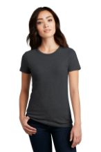 Picture of DM108L District® Women’s Perfect Blend® CVC Tee - XS-4XL Heathered Charcoal