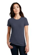Picture of DM108L District® Women’s Perfect Blend® CVC Tee - XS-4XL Heathered Navy