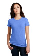 Picture of DM108L District® Women’s Perfect Blend® CVC Tee - XS-4XL Heathered Royal