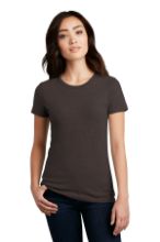 Picture of DM108L District® Women’s Perfect Blend® CVC Tee - XS-4XL Heathered Brown