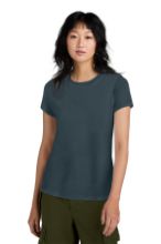 Picture of DM104L District ® Women’s Perfect Weight ® Tee - XS-4XL Deep Steel Blue
