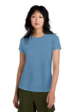 Picture of DM104L District ® Women’s Perfect Weight ® Tee - XS-4XL Tundra Blue