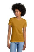 Picture of NL6600 Next Level Apparel® Women’s CVC Relaxed Tee Antique Gold / M