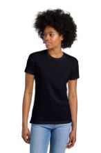 Picture of NL6600 Next Level Apparel® Women’s CVC Relaxed Tee Black / 3XL