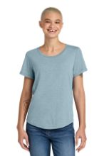 Picture of AL2015 Allmade® Women’s Relaxed Tri-Blend Scoop Neck Tee I Like You Blue / S