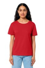 Picture of SXW008 Stanley/Stella Women’s Stella Serena Scoop Neck Tee Red / XL