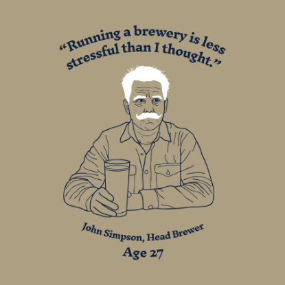 Picture of Beverage Federation Running  a Brewery is Hard T Shirt