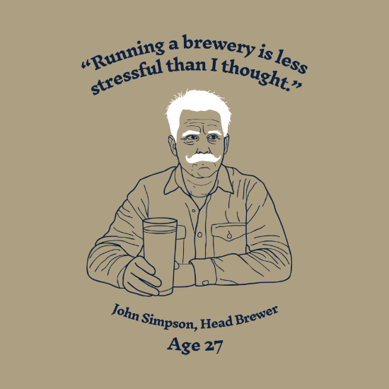 Picture of Beverage Federation Running  a Brewery is Hard T Shirt