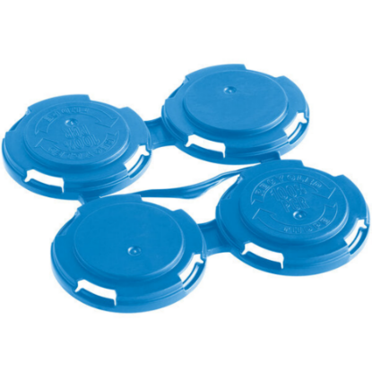Picture of PakTech Can Carriers - Standard 4 Pack , Powder Blue  (1 case = 788 pcs)