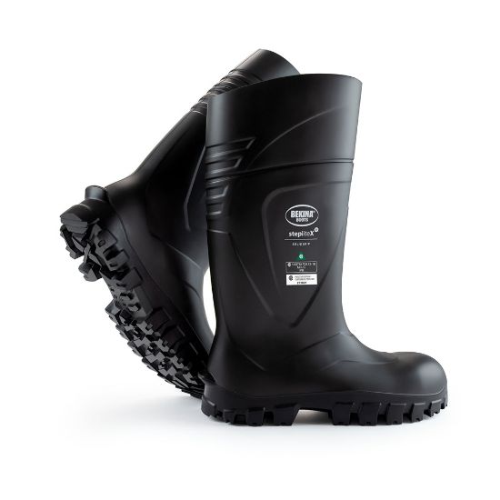 Picture of Bekina StepliteX Solidgrip S5 Full Non Metallic Safety Work Boots Black/Black / 9