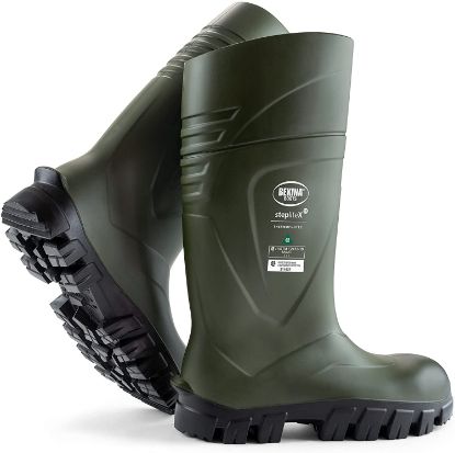 Picture of Bekina StepliteX ThermoProtec Composite Toe Work Boots Green/Black / 10