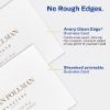 Picture of Avery Clean Edge Business Cards, 2" x 3 1/2", Matte White, 200/Pack (5871)