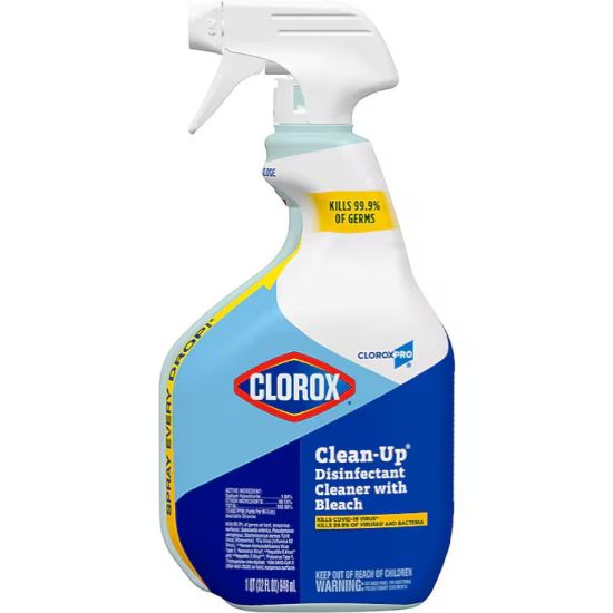 Picture of CloroxPro Clorox Clean-Up Disinfectant Cleaner with Bleach Spray, 32 Ounces (35417)