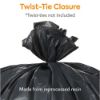 Picture of Coastwide Professional™ 30-33 Gallon Trash Bag, 33" x 39", Low Density, 1.5 mil, Black, 100 Bags/Box (CW25530)