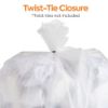 Picture of Coastwide Professional™ 4 Gallon Trash Bag, 17" x 17", Low Density, 0.35 mil, Clear, 1000 Bags/Box (CW22236)