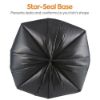 Picture of Coastwide Professional™ 55-60 Gallon Trash Bag, 38" x 58", Low Density, 1.3 mil, Black, 100 Bags/Box (CW22342)