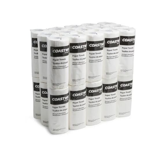 Picture of Coastwide Professional™ Paper Towels, 2-ply, 85 Sheets/Roll, 30 Rolls/Pack (CW21810CT)