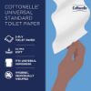 Picture of Cottonelle Professional Recycled Toilet Paper, 2-ply, White, 451 Sheets/Roll, 60 Rolls/Case (17713)
