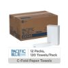Picture of Pacific Blue Select Premium C-Fold Paper Towels, 2-ply, 120 Sheets/Pack, 12 Packs/Carton (23000)