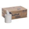 Picture of SofPull Centerpull Paper Towels, 1-ply, 320 Sheets/Roll, 6 Rolls/Pack (28124)