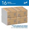 Picture of Scott Essential Recycled Multifold Paper Towels, 1-ply, 250 Sheets/Pack, 16 Packs/Carton (01804)