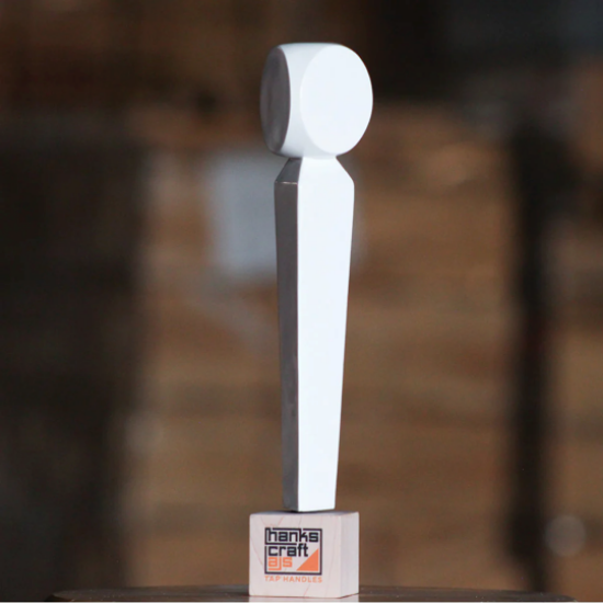 Picture of Tap Handle, Halo, White Urethane