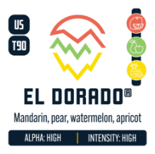 Picture of El Dorado Hops 16oz / 2023