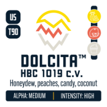 Picture of Dolcita (HBC 1019) Hops 2oz / 2025