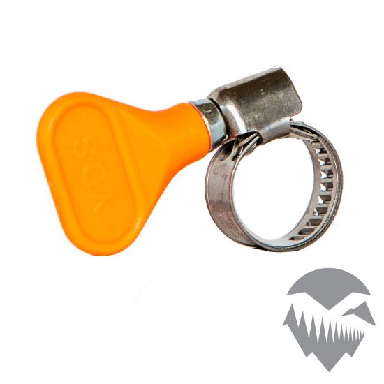 Picture of Easy-Turn Hose Clamp 5/8" (Orange)