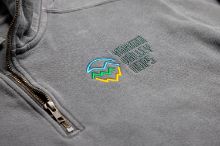 Picture of Cozy Embroidered Quarter-Zip X Large