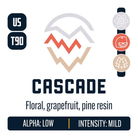 Picture of Cascade T-90 Hop Pellets   - 1lb