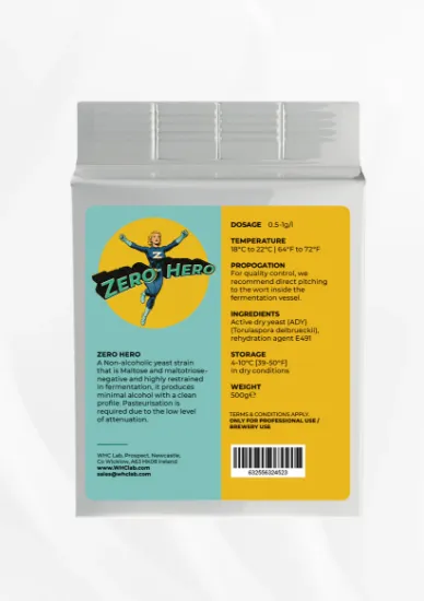 Picture of WHC Lab – Zero Hero Low/Non Alcoholic Dry Yeast 500g