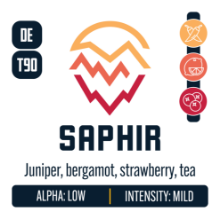 Picture of Saphir Hops - 16oz / 2025