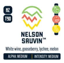 Picture of Nelson Sauvin Hops - 11lb / 2025