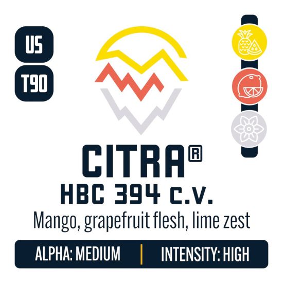 Picture of Citra® HBC 394 c.v. LUPOMAX® Hop Pellets - 11lbs