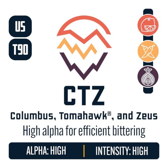 Picture of CTZ T-90 Hop Pellets - 11lbs