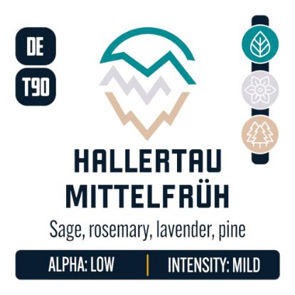 Picture of Hallertau Mittelfruh T-90 Hop Pellets - 11lbs