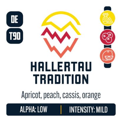 Picture of Hallertau Tradition T-90 Hop Pellets - 11lbs