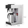 Picture of SYBO 12-Cup Drip Coffee Maker with AirPot