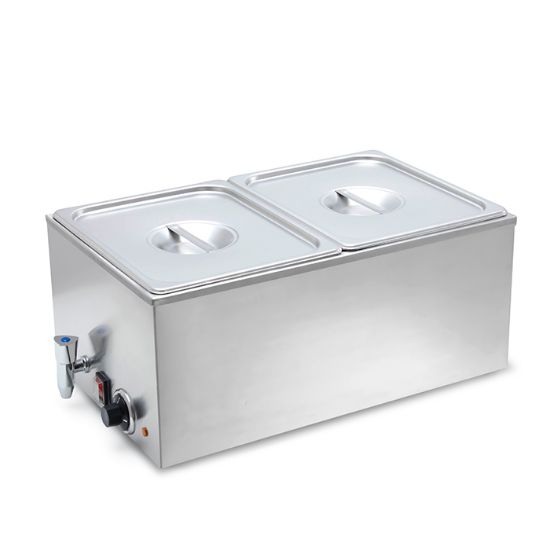 Picture of SYBO Bain Marie Buffet Food Warmer - 2 Section With Tap