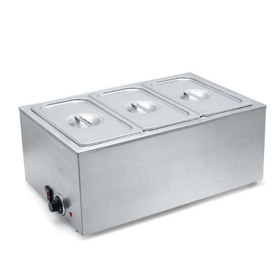 Picture of SYBO Bain Marie Buffet Food Warmer - 3 Section Without Tap