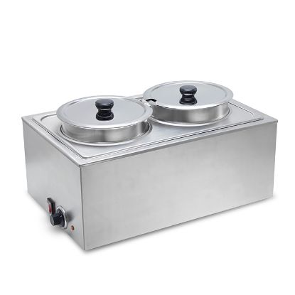 Picture of SYBO Bain Marie Buffet Food Warmer - 2 Round Pots Without Tap
